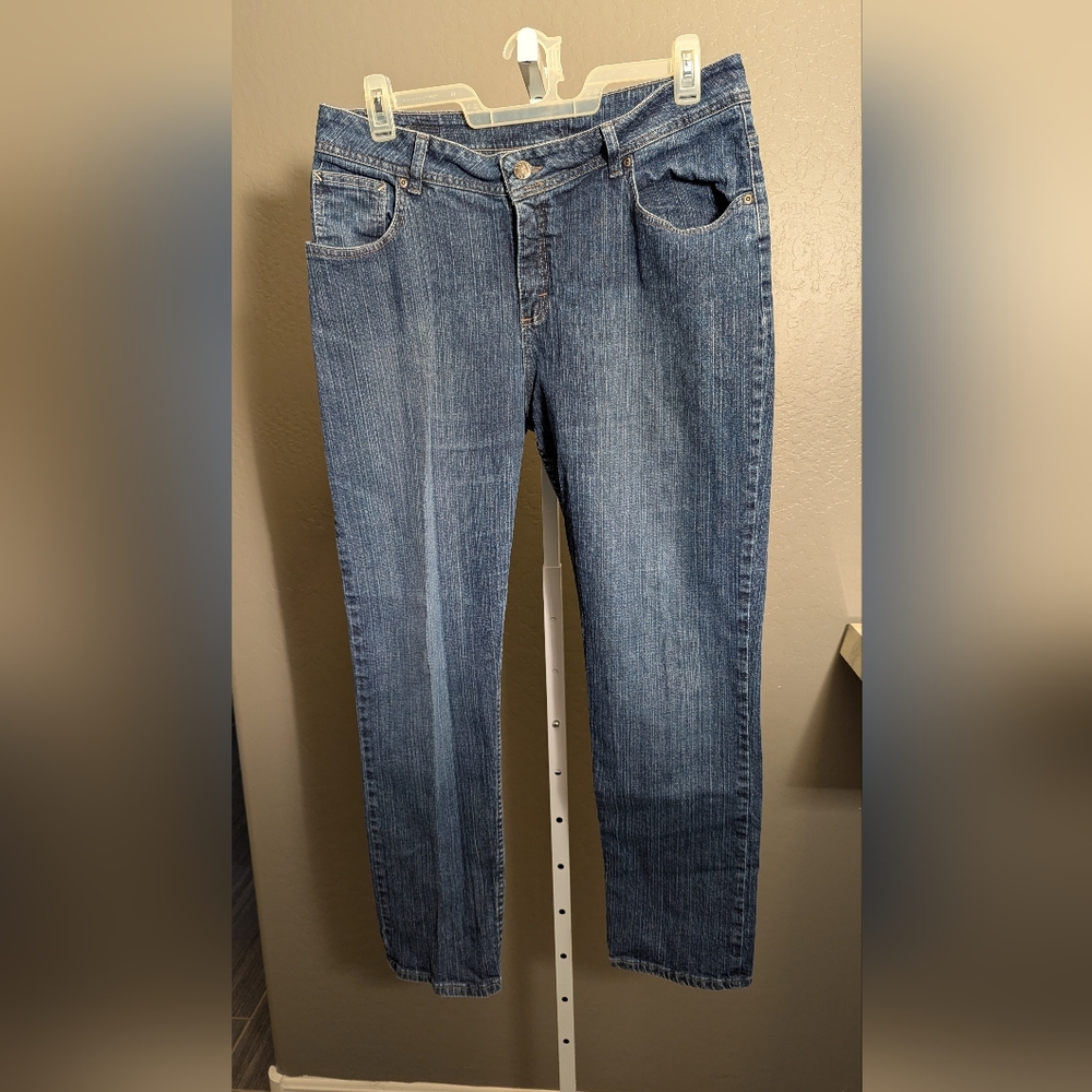 Lee Riders Blue Denim Jeans Women's 16W